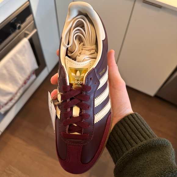 Adidas Samba OG Burgundy - Picture 2 of 5